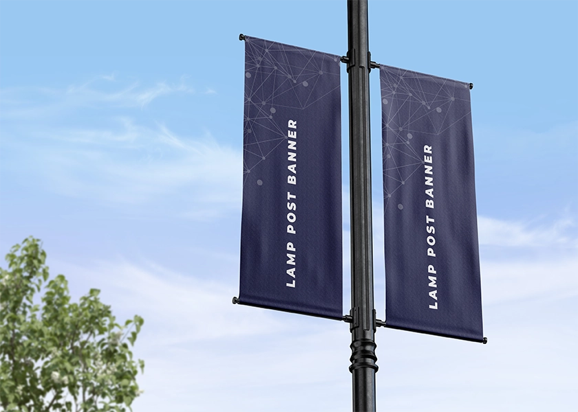 Street Banners (or Lamp Post Banners)